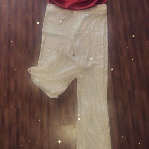 Sequin pants